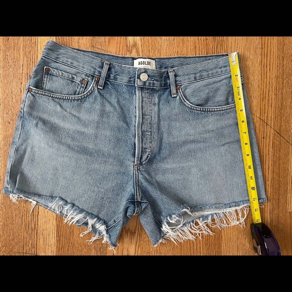 Agolde Reese - Wonder wash - size 31.  100% cotton, no stretch.  Relaxed fit.